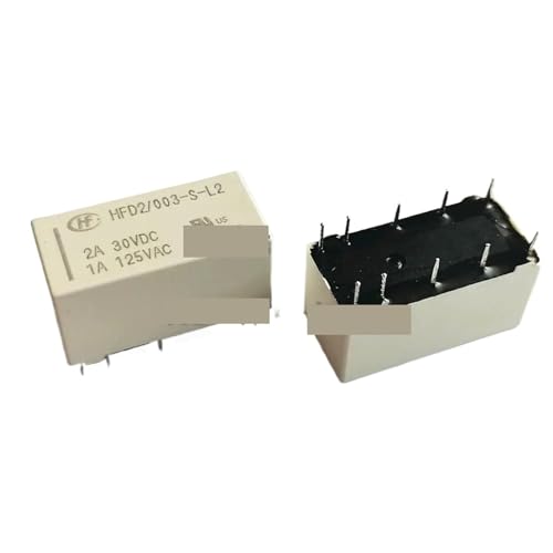 Relais signal HFD2 012 S L2 12VDC composant électronique bistable 2A