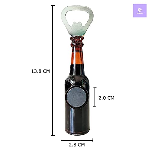 Magnetic Beer Bottle Opener Figure Beer Bottle Bar Refrigerator Décor Unique Birthday Gifts Collection (Hoegaarden)