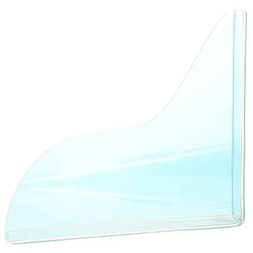 POPETPOP Bathtub Splash Guard Corner Protector for Washbasin Tub Durable Easy to Use Bathroom Accessory Strong Splash Shield for Water Control