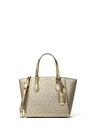 Michael Kors Taryn Small Convertible Crossbody Bag, Gold-Tone Hardware/Metallic MK