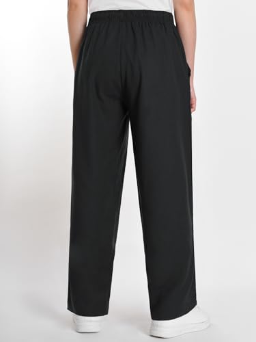 Weintee Women's Petite Linen Pants Petite Length2