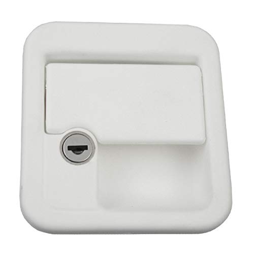 Serratura Per Porta Camper – Chiusura Maniglia FAP Ff-System Colore Bianco – Modello 1095