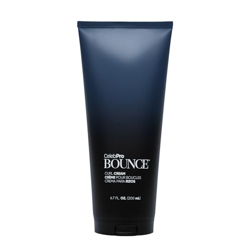CelebPro BOUNCE Curl Cream, Hydrating Curl Cream for Defined Curly Hair, 6.7oz