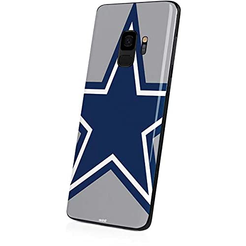 Skinit Decal Phone Skin Compatible with Galaxy S9 - Officially Licensed NFL Dallas Cowboys Retro Logo Design