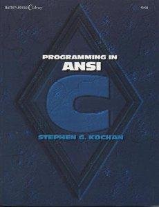 Paperback Programming in ANSI C Book