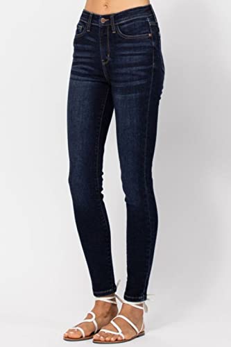 Judy Blue Handsand Skinny Jeans! A Classic Style! (Style: 82253) (20) Blue2