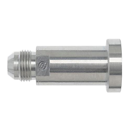 Image of Brennan Industries 1700-20-16 Straight Hydraulic Adapter, 1700 Series, JIC Flare by Code 61 Flange, Thread 1 5 /8-12 inch, Flange 1.00 inch