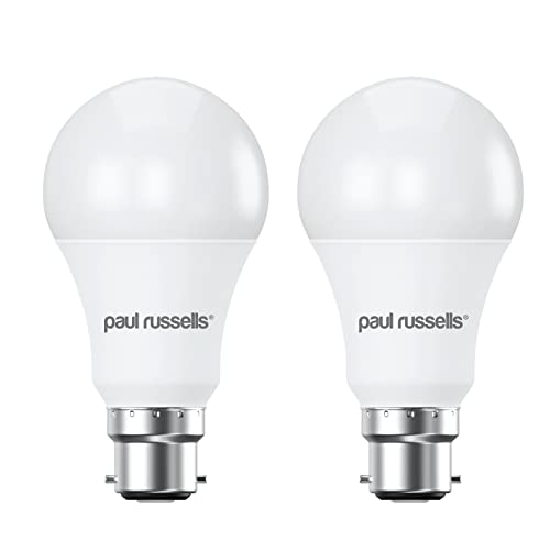 paul russells LED GLS, Dimmable Bayonet Light, 14W 1521 Lumens B22 A70 LED Bulbs, 100w Equivalent, 6500K Daylight