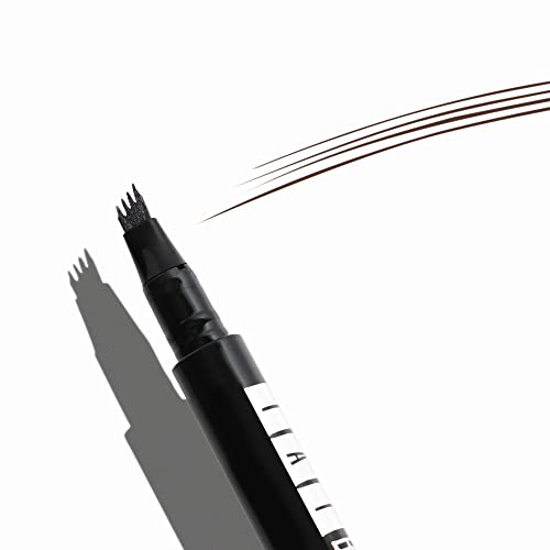 TatBrow Original Microblade Pen - Create Natural Looking Eyebrows in Seconds, Easy-To-Use Waterproof Brow Pen (Dark Brown)