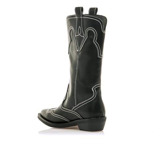 Bottes à talons décontractées MTNG LAISA 59843 avec zip fonctionnel - 4
