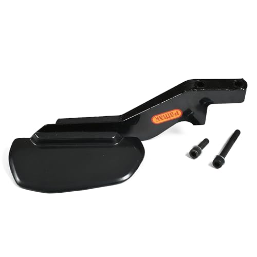 Image of PATHAK Foot Rest Stand Compatible for Ather 450X, 450S | Ather Rizta Accessories Made of Heavy Duty Iron Rod Flat Handle, Scooter Footrest Stand (Rear Left | Black)