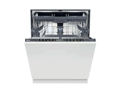 Hoover Integrated 60cm Dishwasher, 14 Place Settings, A Energy Rating, WiFi & Bluetooth Connectivity, Anthracite Bezel - HI 4A4S3PSA-80