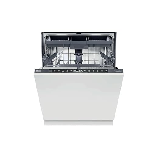 Hoover Integrated 60cm Dishwasher, 14 Place Settings, A Energy Rating, WiFi & Bluetooth Connectivity, Anthracite Bezel - HI 4A4S3PSA-80