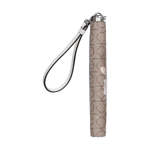 Image of Calvin Klein Women's Key Item Saffiano Continental Zip Around Wallet With Wristlet Strap