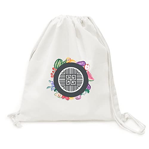 Sac en tissu pliable à sangle la chine classique fini les sachets fruits légumes