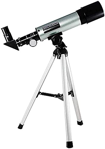 JYCCH Teleskope für Kinder Anfänger Weltraum Astronomisches Refraktor-Teleskop mit verstellbarem Stativ…