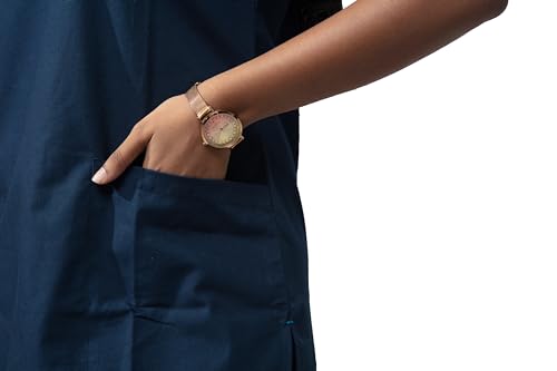 Image of UNIFORM CRAFT Female Scrub Suit Designer DSDX04 - Ideal for Doctors, Dentists and Healthcare Professionals