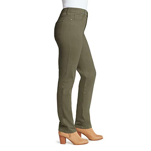 Image of Gloria Vanderbilt Womens Amanda Classic High Rise Tapered Jean Petite