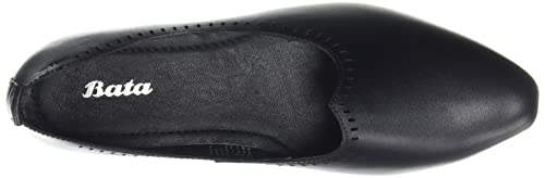 Bata Men Jalsa Laser Black Ethnic Shoes