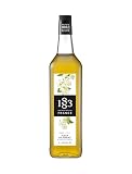 1883 Elderflower Syrup for Drinks, Made in France, 1 Liter Glass Bottle