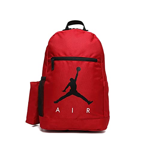 Jordan Unisex Large Pack Bag 2 pc Set Backpack (Red), One Size
