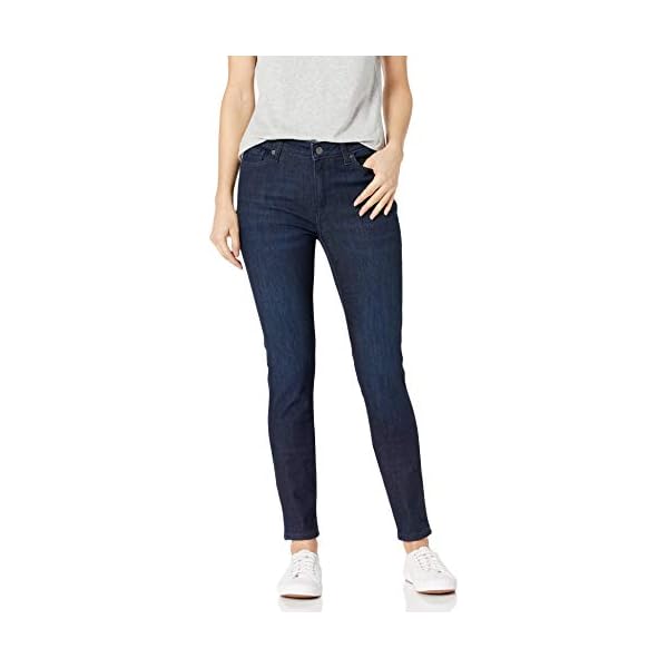 Amazon-Essentials-Womens-Mid-Rise-Skinny-Jean Amazon Essentials Women's Skinny Jean, Dark Wash, 14 Short
