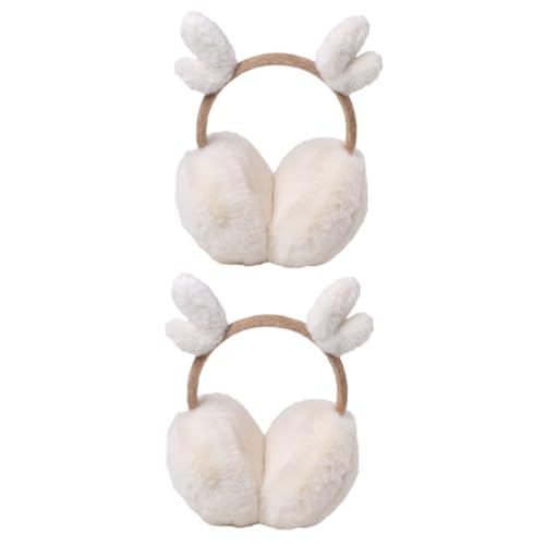 Orejeras de invierno divertidas de felpa suave ABOOFAN para niños