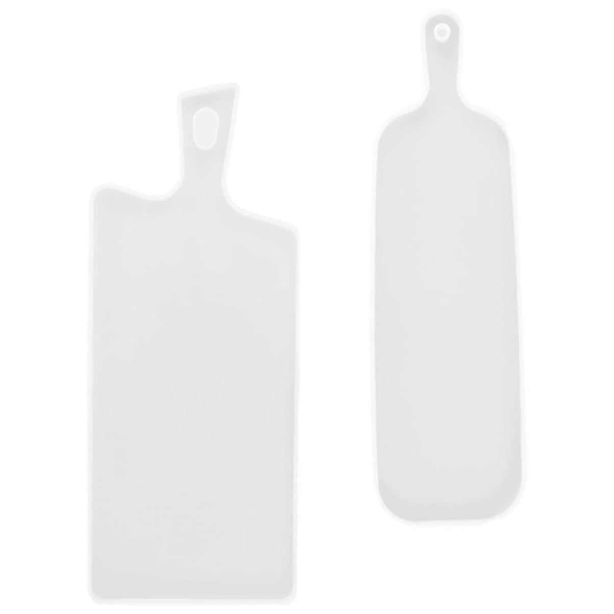 4 Sätze Basteltablett Silikonformen Diy Schmucktablett-form Silikon Für Schmucktablett Obst-serviertablett- Für Serviertabletts Würfel Silikon Gießen 2 Stück * 4