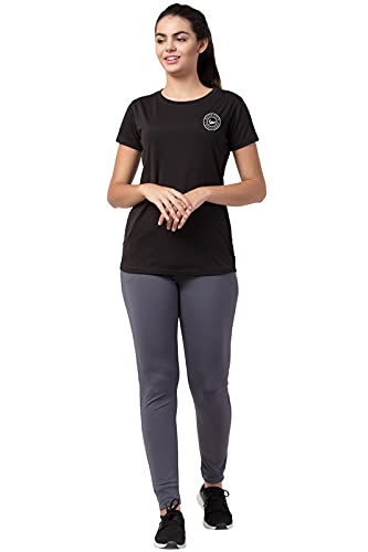 Image of BLUECON Women's Slim Fit Polyester T-Shirt