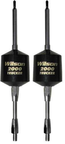 Wilson 305-492 T2000 Series Black Mobile CB Trucker Antenna with 5-Inch Shaft (Pack of 2)