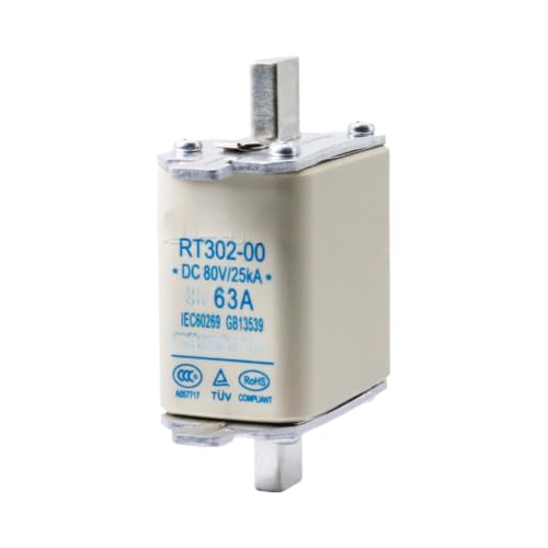 Fuse basse tension DC 32a rapide RT302-00 80V pour protection de circuit