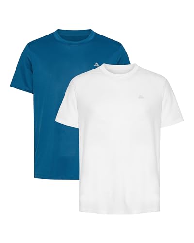Ropa deportiva hombre camiseta crossfit gimnasio manga corta ligera transpirable