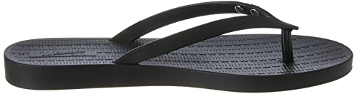 Chinelo Sun Venice, Melissa, Feminino, Preto/Preto, 36
