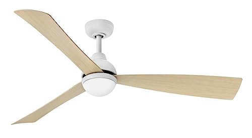 Hinkley Una 56" Indoor/Outdoor LED Smart Ceiling Fan with Remote