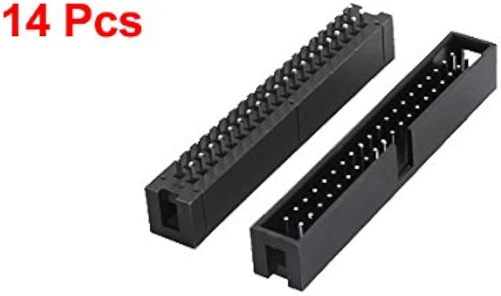 Amazon | uxcell ヘッダ コネクタ 2.54mm 40ピン ストレート