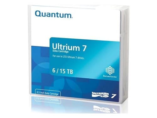 Image of Quantum MR-L7MQN-20 6-15 TB Ultrium LTO-7 Tape Cartridge Library Pack - Pack of 20