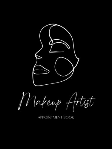 Makeup Artist Appointment Book [8.25x11inch]: Consultation Client Record & Face