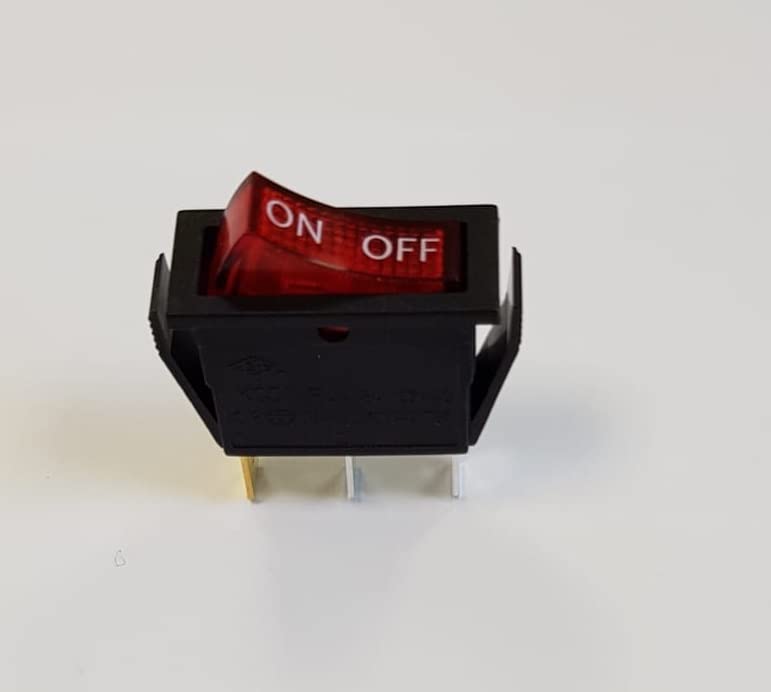 Genuine On/Off Switch with LED Power Indicator for Razor Crazy Cart (V1+) & Crazy Cart DLX (V1+) — Part #W25143494101