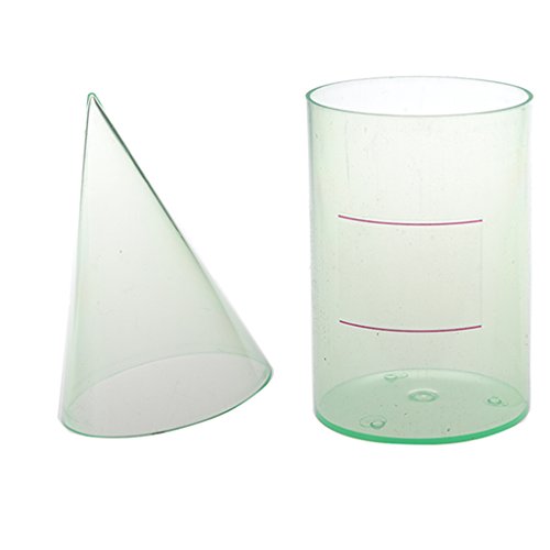 Kit di dimostrazione del volume del cono cilindrico per aiuto