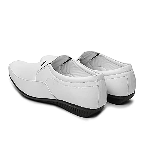 Image of Zixer Synthetic Leather Mens Formal Shoes || Office Formal Shoes Men Stylish|| Formal Shoes for Men Leather Look Slip On