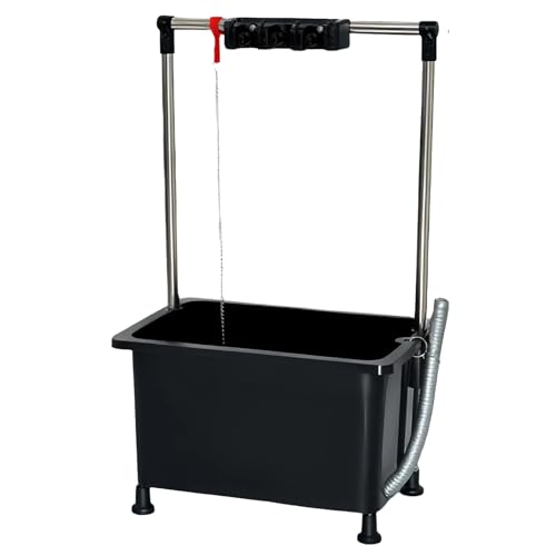 Station de nettoyage mobile pour buanderie et chariot à linge robuste de salle de bain