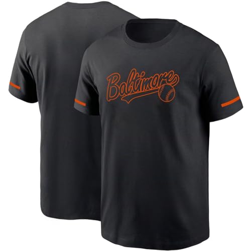 INAOO Men Baltimore T-Shirt Crewneck Short Sleeves Gifts for Men S