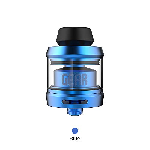 E Cigarette Vaporizer Vape Tank OFRF Gear RTA Atomizer 2ml-100% Original Sin Nicotina y Sin E-líquido (Azul)