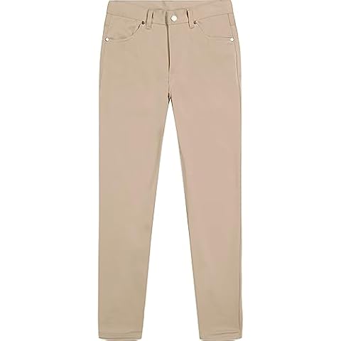IZOD Boys' Khaki Twill Pants Cover
