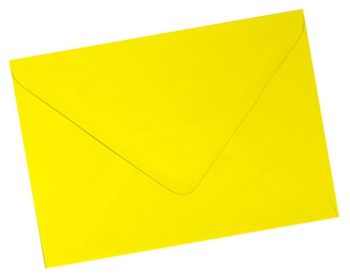 Mayfair Crafts - 50 x A6 C6 Daffodil Yellow Premium Envelopes — image 1