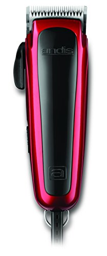 Andis Gentle Groom Andjustable Blade Clipper Kit - Animal/Dog Grooming, Red, RACD (60275)