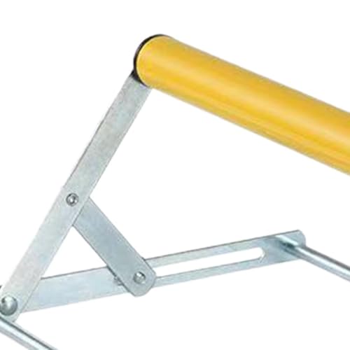 Support de scie à table robuste pliable jaune pour machine de découpe - 5