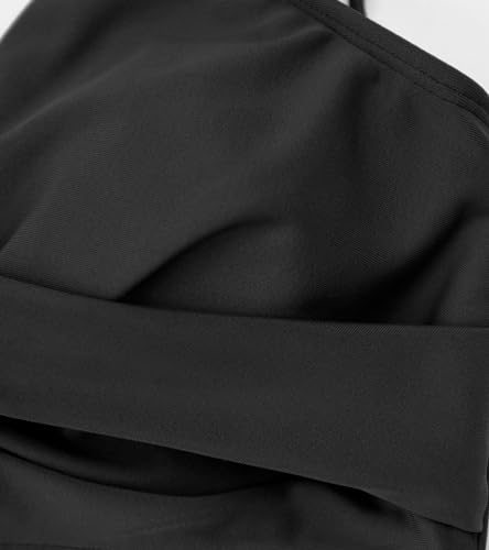 CUPSHE Women's Bikini Top Bathing Suit V Neck Adjustable Spaghetti Straps Twist Front4