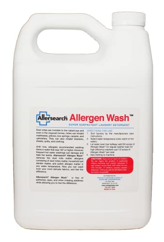 Allersearch Allergen Wash Laundry Detergent 128 Oz #TOP1