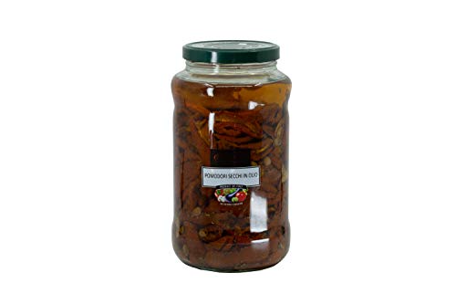 Italian Dried Tomatos in Oil (Pomodori Secchi in Olio), Product of Italy 1 PACK